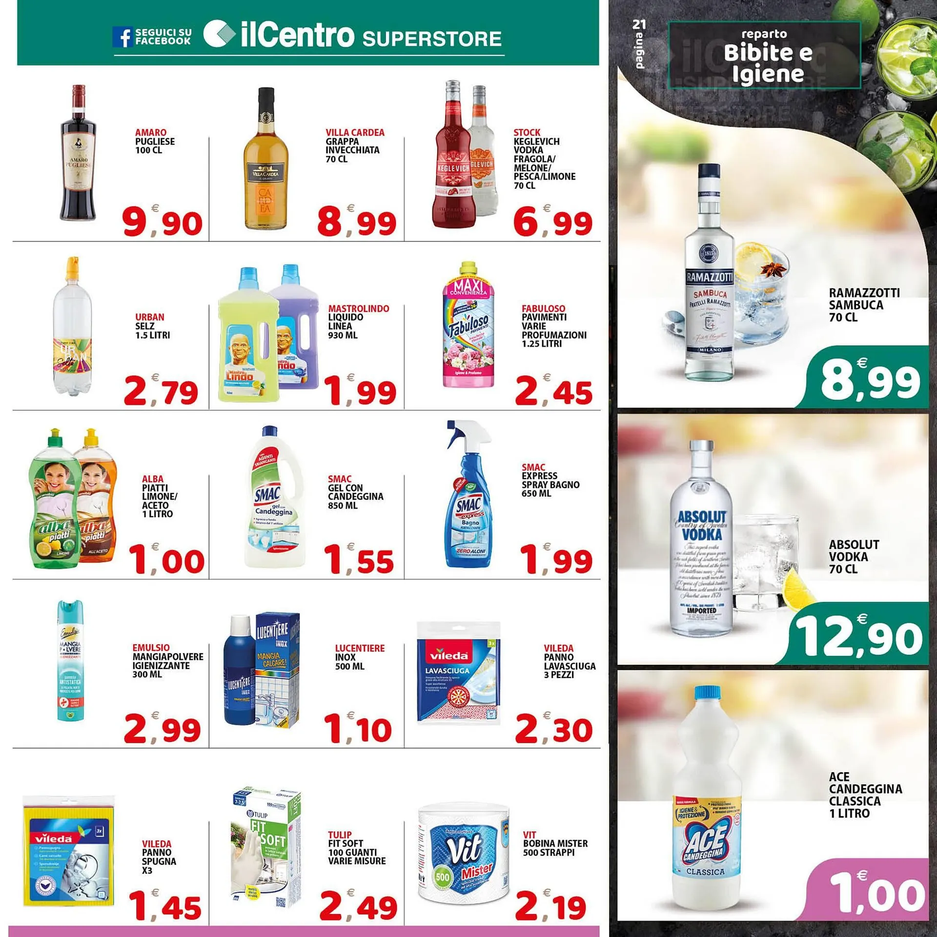 Volantino Il Centro Superstore da 22 gennaio a 4 febbraio di 2025 - Pagina del volantino 21