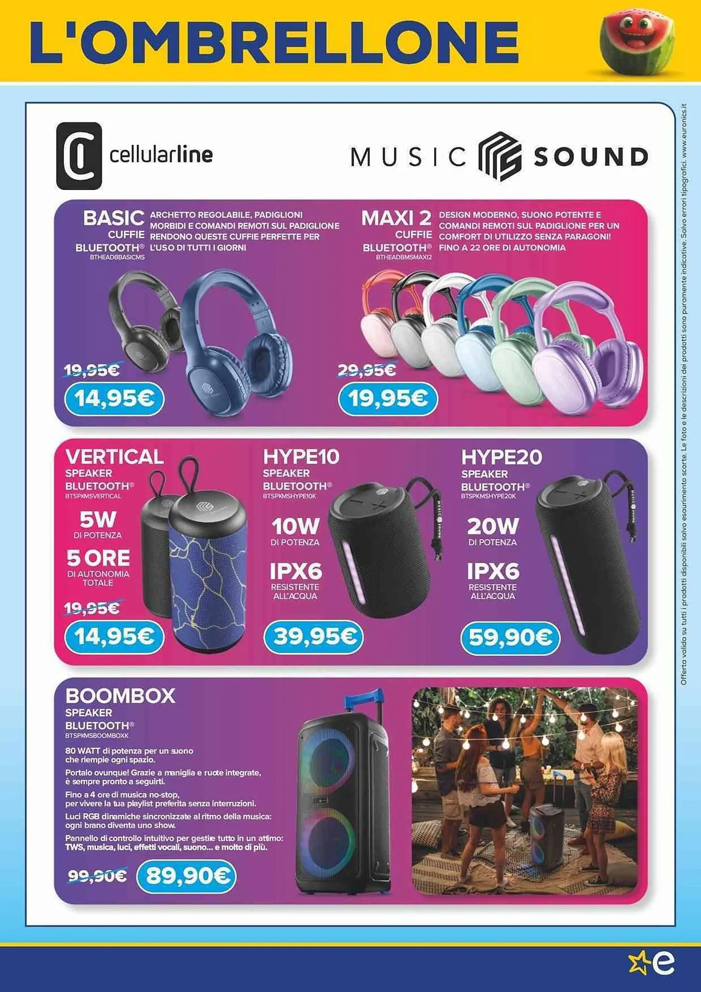 Volantino Euronics da 10 luglio a 31 agosto di 2025 - Pagina del volantino 13