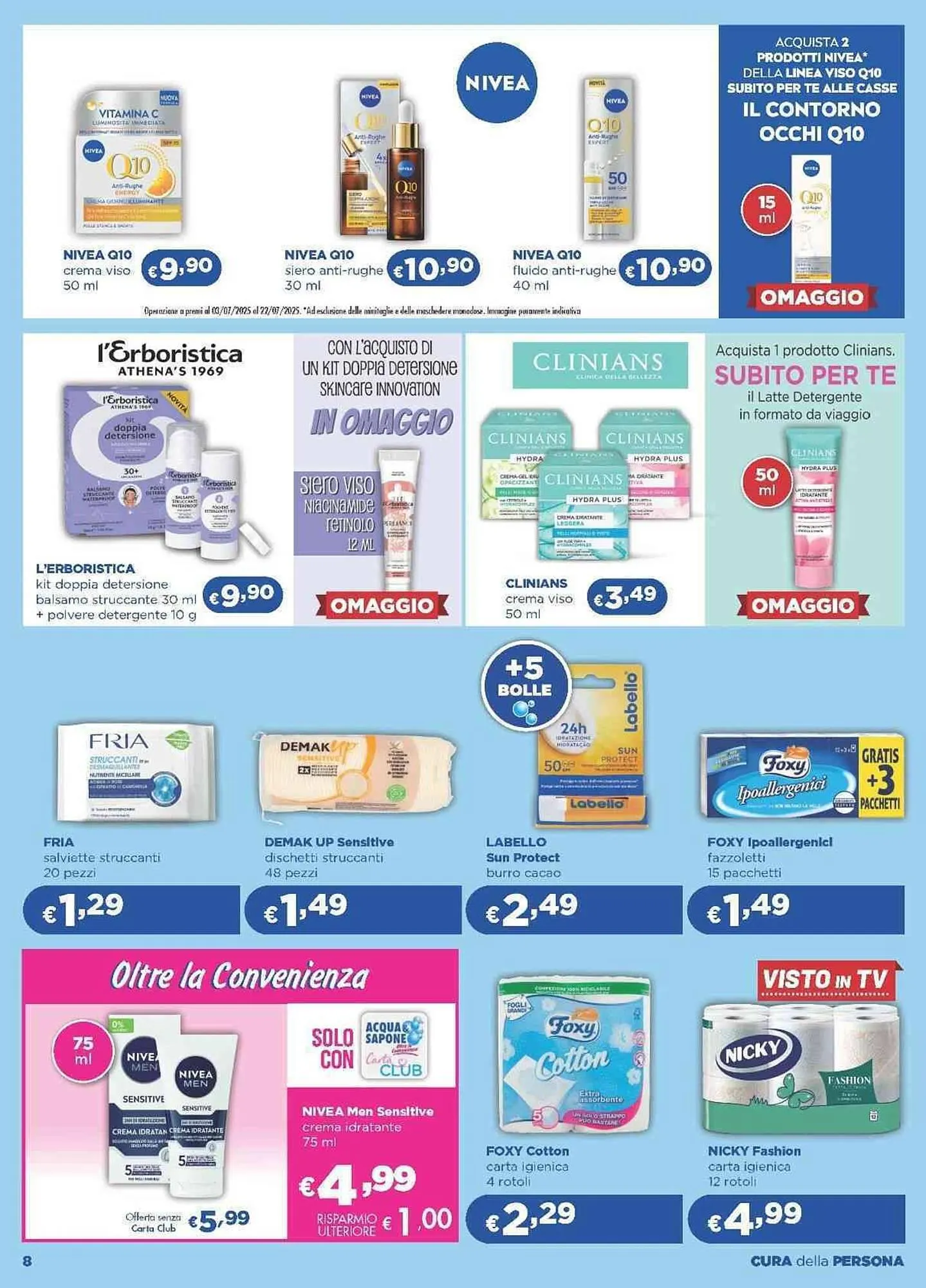 Volantino Acqua & Sapone da 3 luglio a 22 luglio di 2025 - Pagina del volantino 8