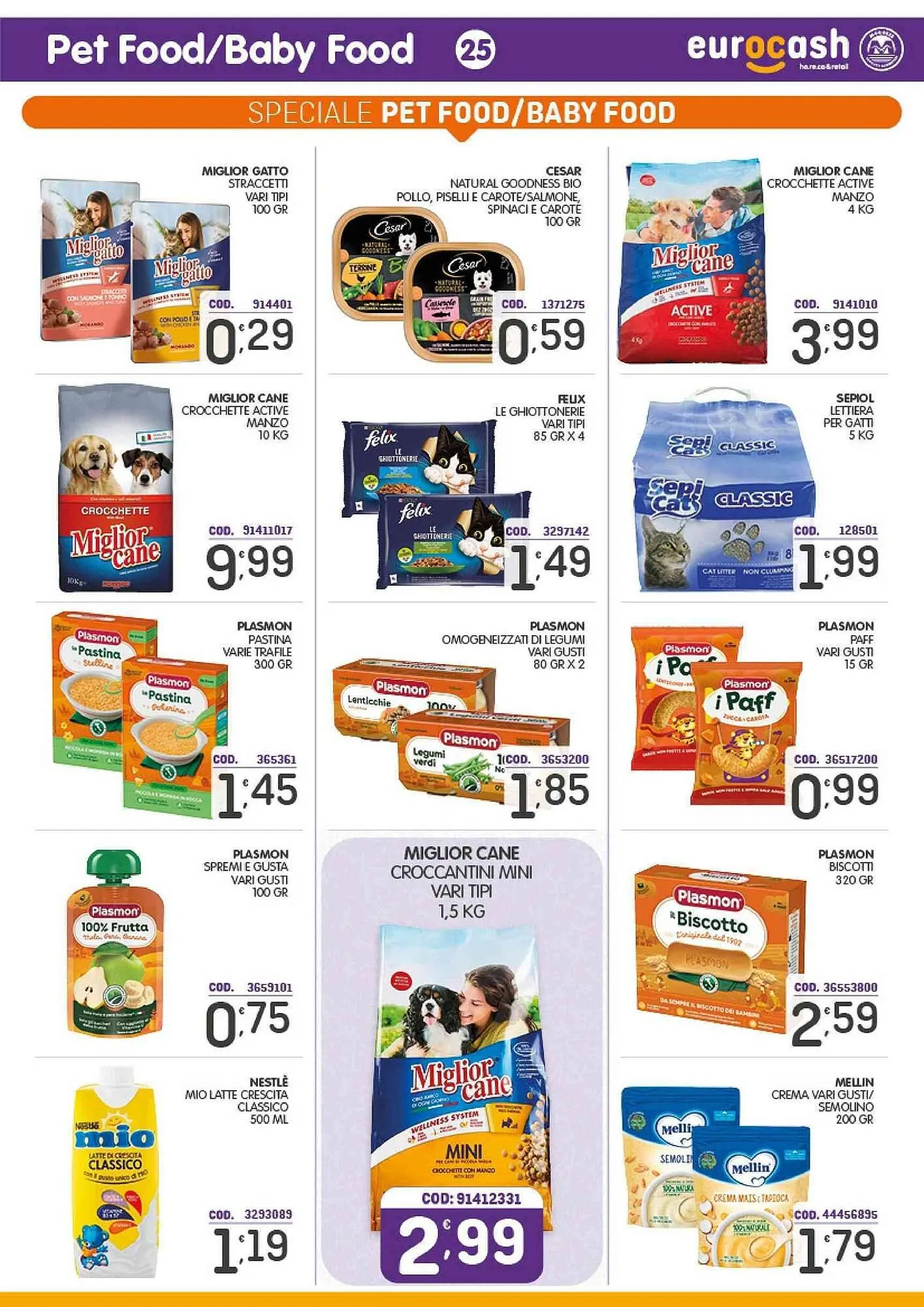 Volantino Eurocash da 27 agosto a 14 settembre di 2025 - Pagina del volantino 25