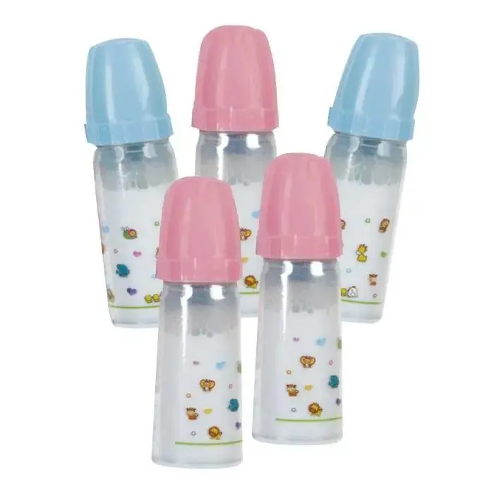 Biberon per bambole 5 pezzi