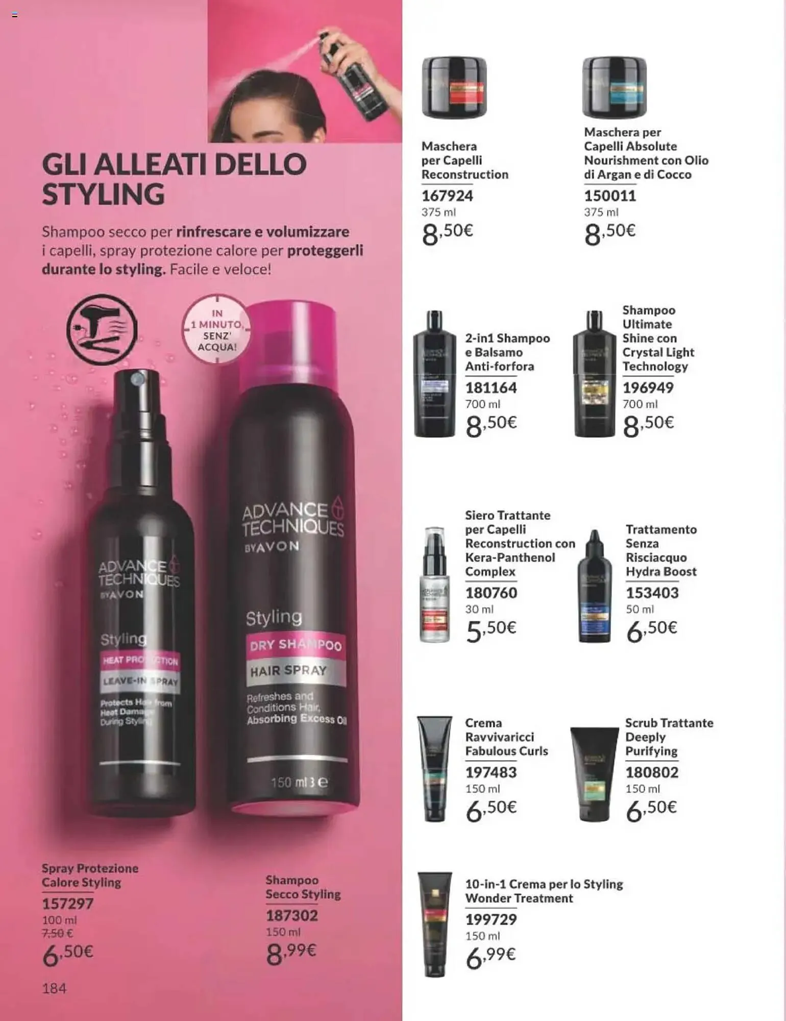 Catalogo Avon da 1 ottobre a 31 ottobre di 2025 - Pagina del volantino 184