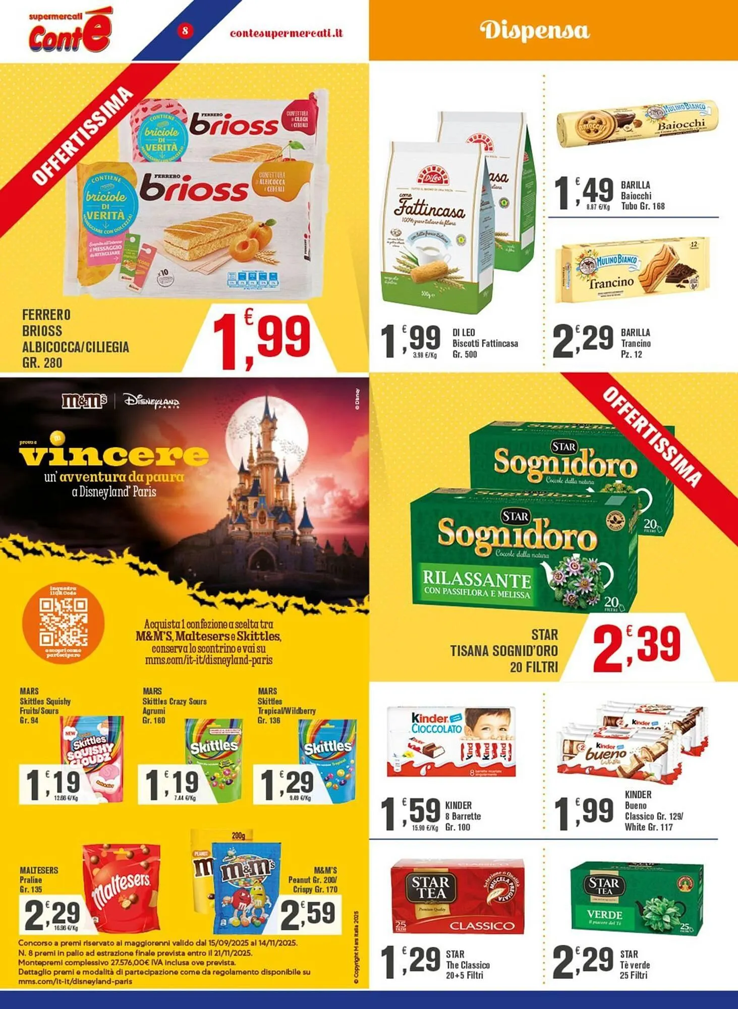Volantino Conté Supermercati da 23 ottobre a 2 novembre di 2025 - Pagina del volantino 8