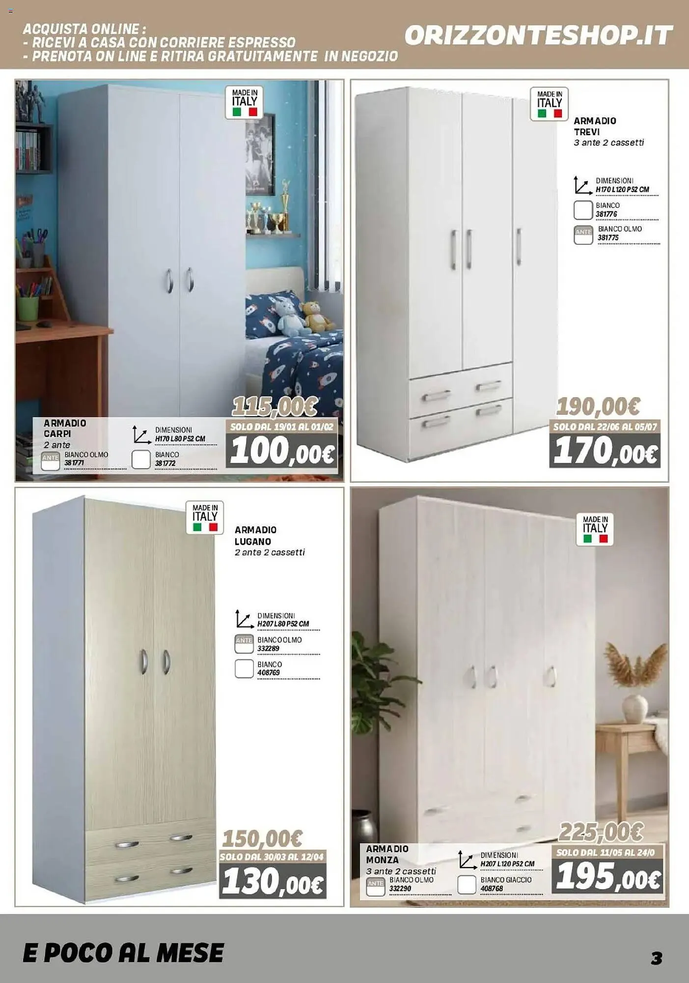 Volantino Orizzonte da 16 gennaio a 27 settembre di 2026 - Pagina del volantino 3