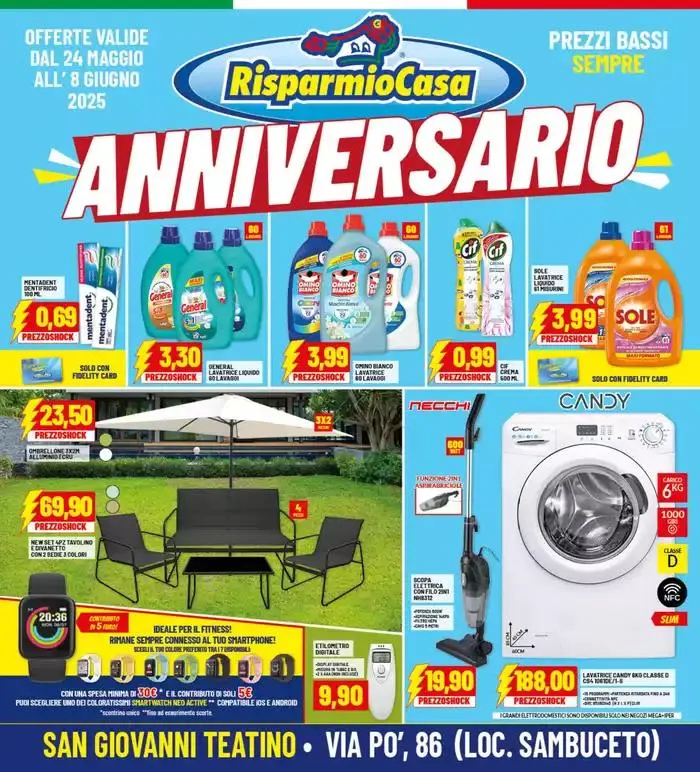Anniversario da 24 maggio a 8 giugno di 2025 - Pagina del volantino 1
