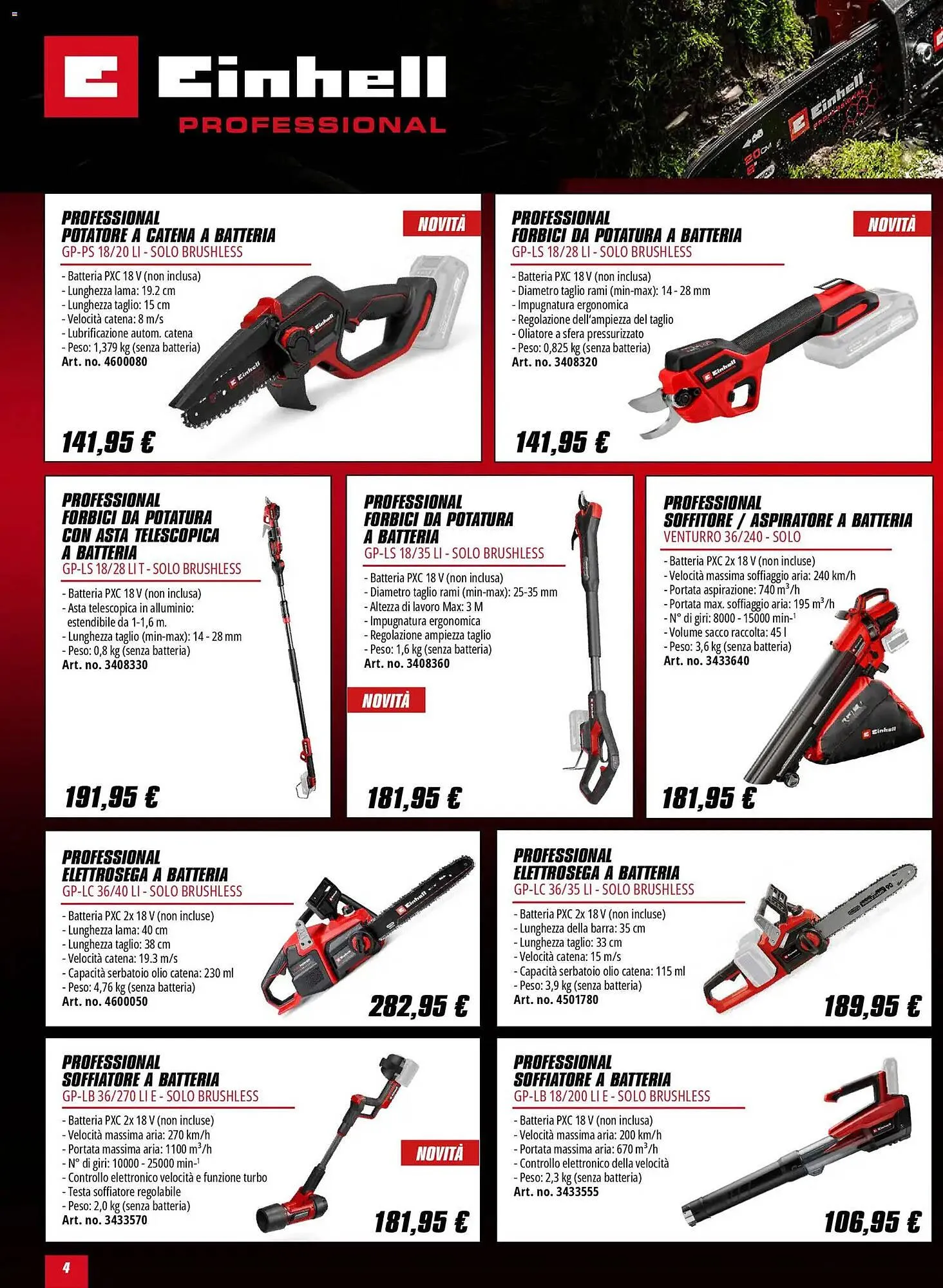 Volantino Einhell da 2 febbraio a 31 maggio di 2026 - Pagina del volantino 4