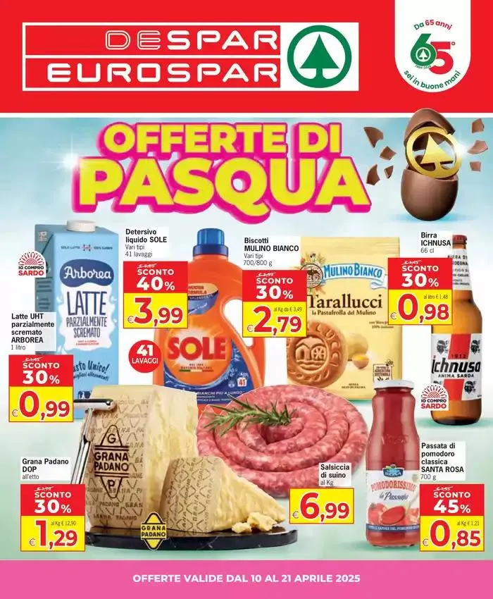 Offerte di Pasqua da 10 aprile a 21 aprile di 2025 - Pagina del volantino 1
