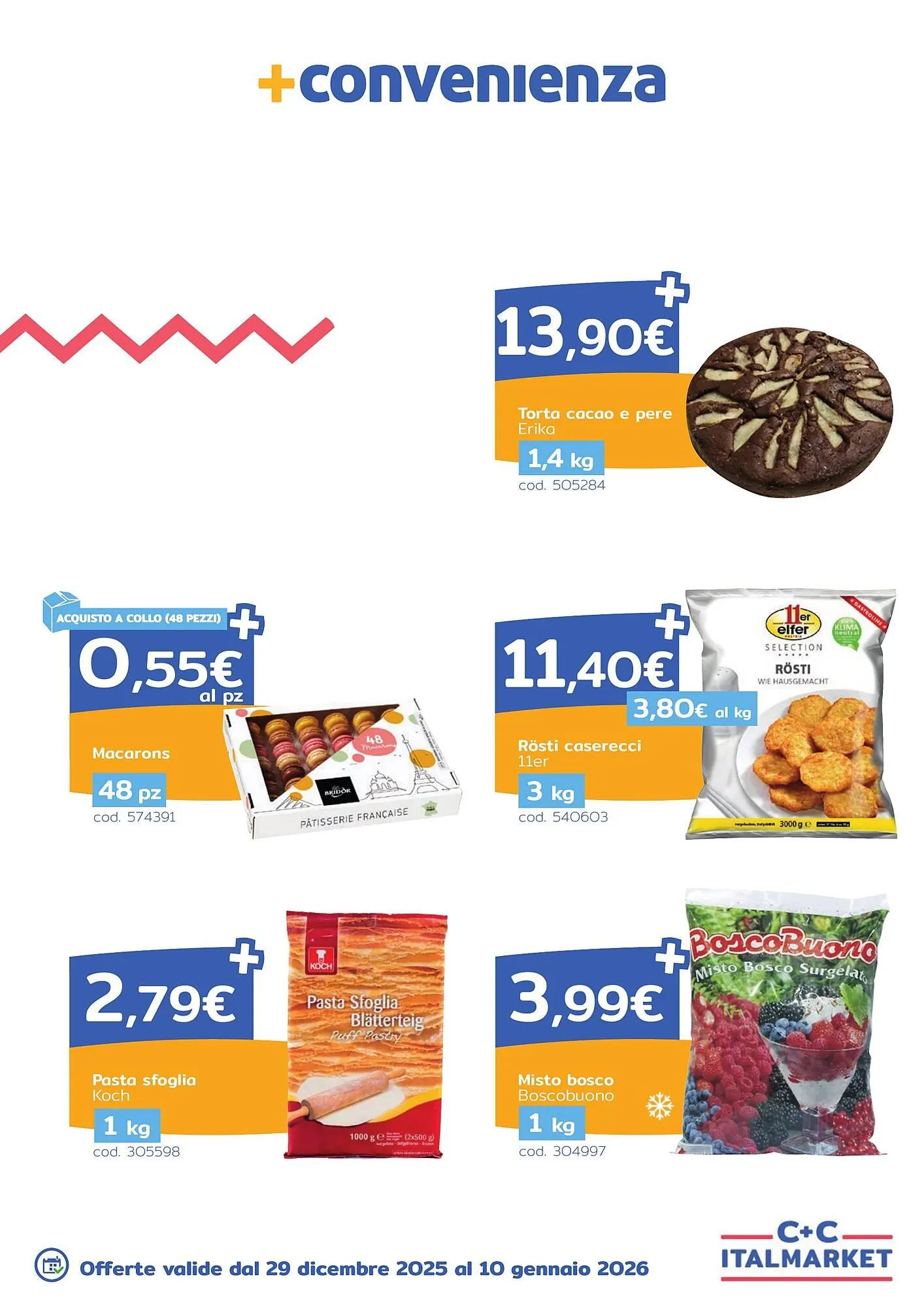 Volantino C+C Italmarket da 29 dicembre a 10 gennaio di 2026 - Pagina del volantino 2