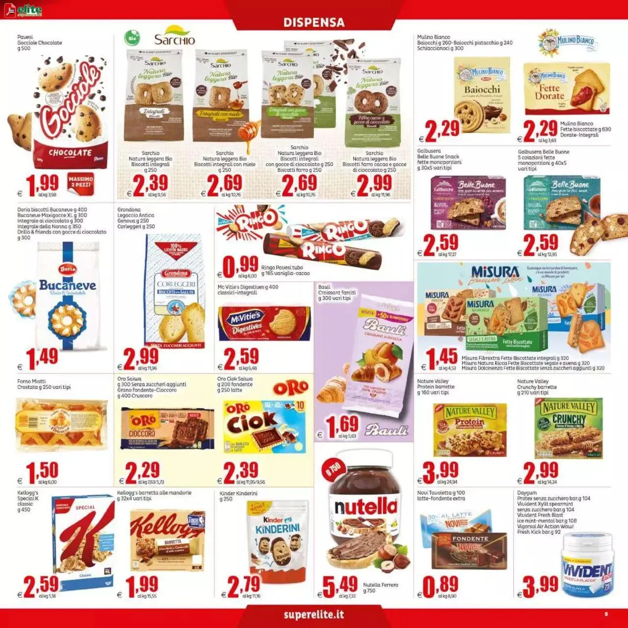 Volantino Elite Supermercati da 25 gennaio a 7 febbraio di 2024 - Pagina del volantino 5