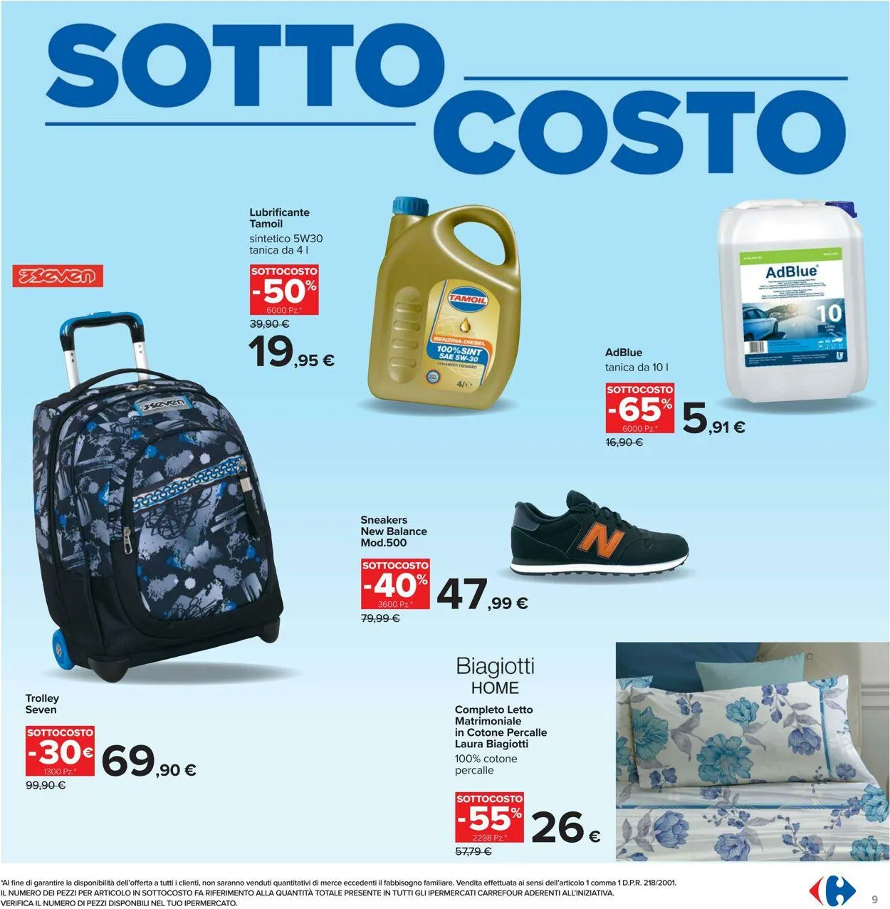 Carrefour Volantino attuale da 5 settembre a 14 settembre di 2025 - Pagina del volantino 9