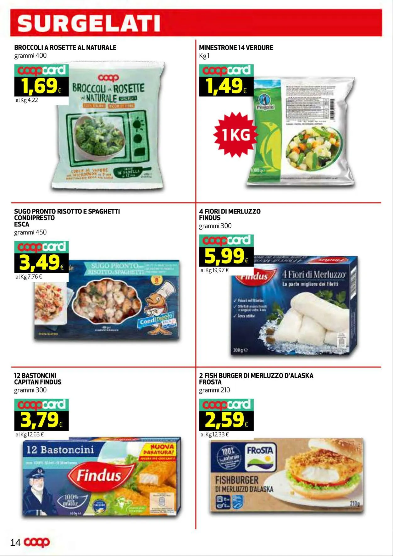 Coop Volantino attuale da 9 novembre a 19 novembre di 2023 - Pagina del volantino 14