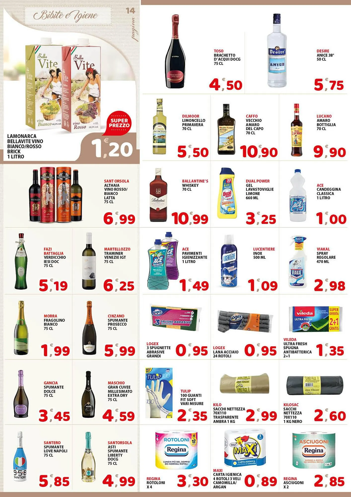 Volantino Premium Supermercati da 4 aprile a 17 aprile di 2024 - Pagina del volantino 14