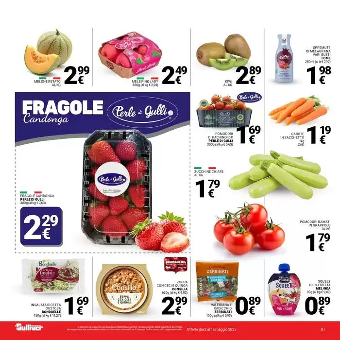 Piccoli prezzi da 2 maggio a 12 maggio di 2025 - Pagina del volantino 3