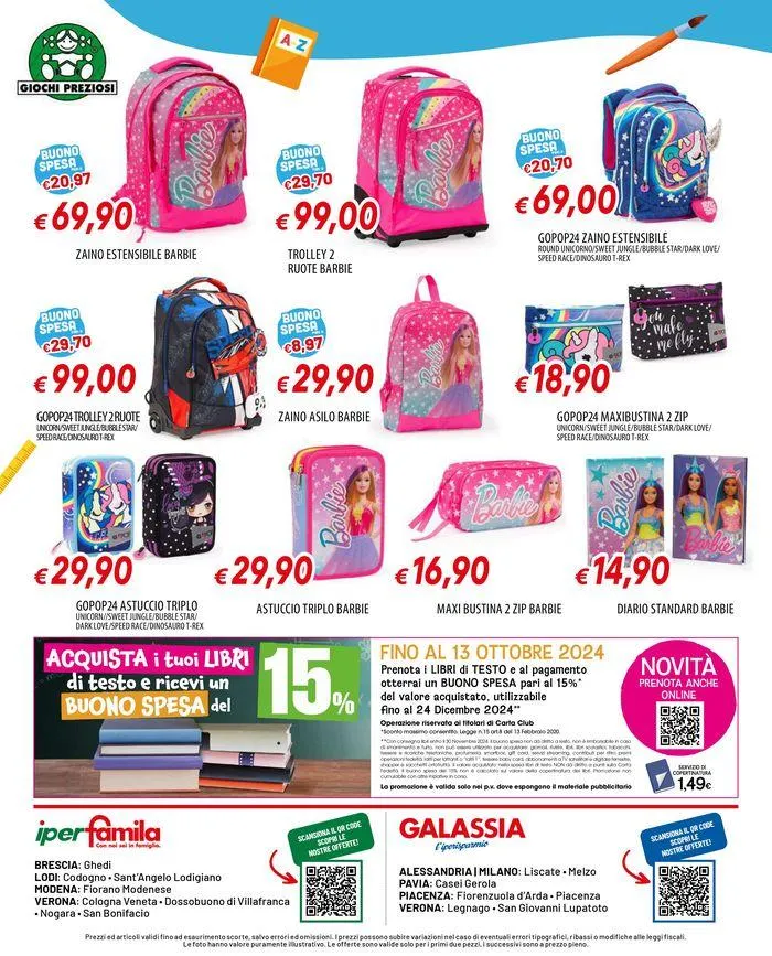 Zaini super per la tua scuola da 25 luglio a 29 settembre di 2024 - Pagina del volantino 8