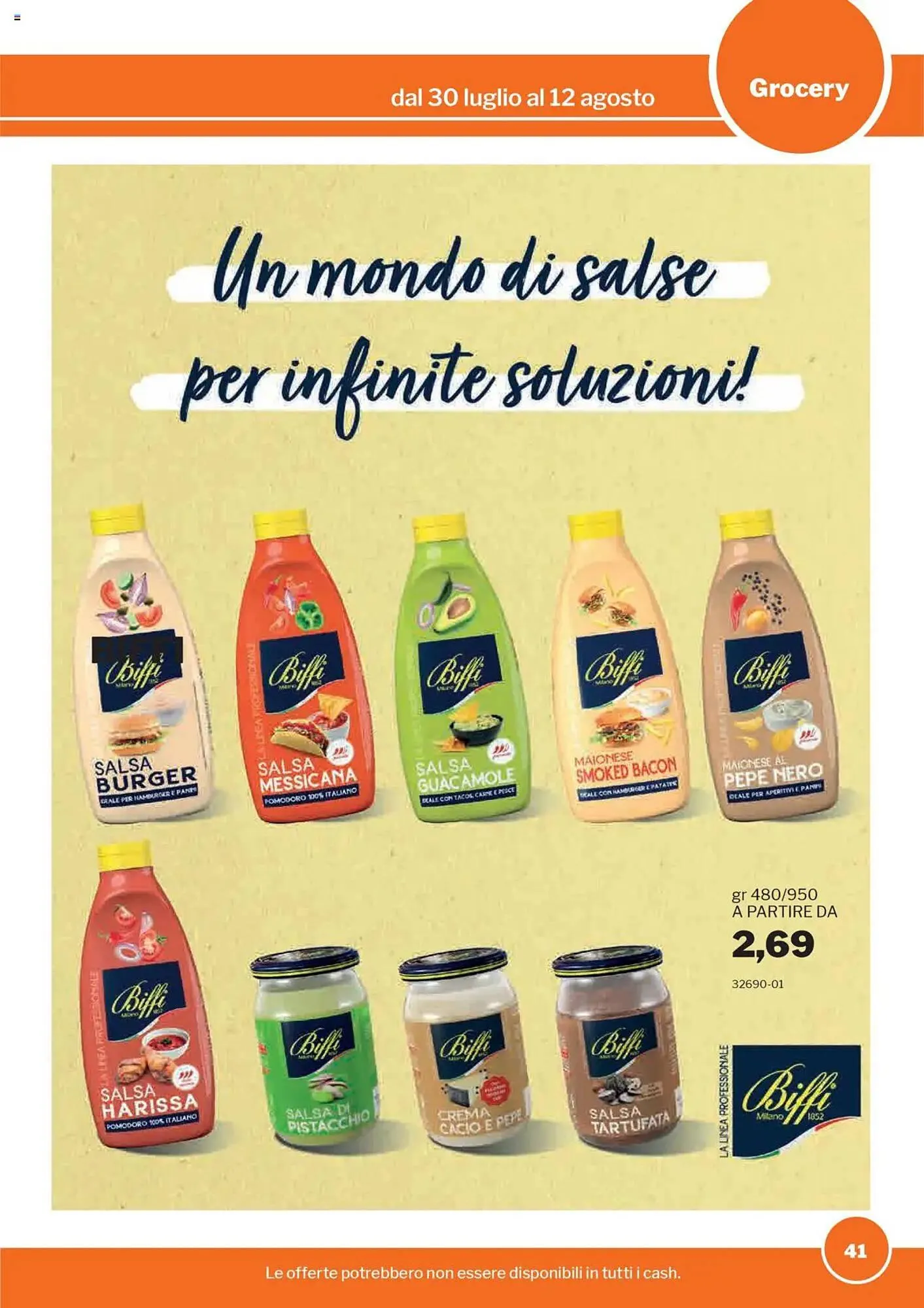 Volantino GrosMarket da 30 luglio a 12 agosto di 2025 - Pagina del volantino 41