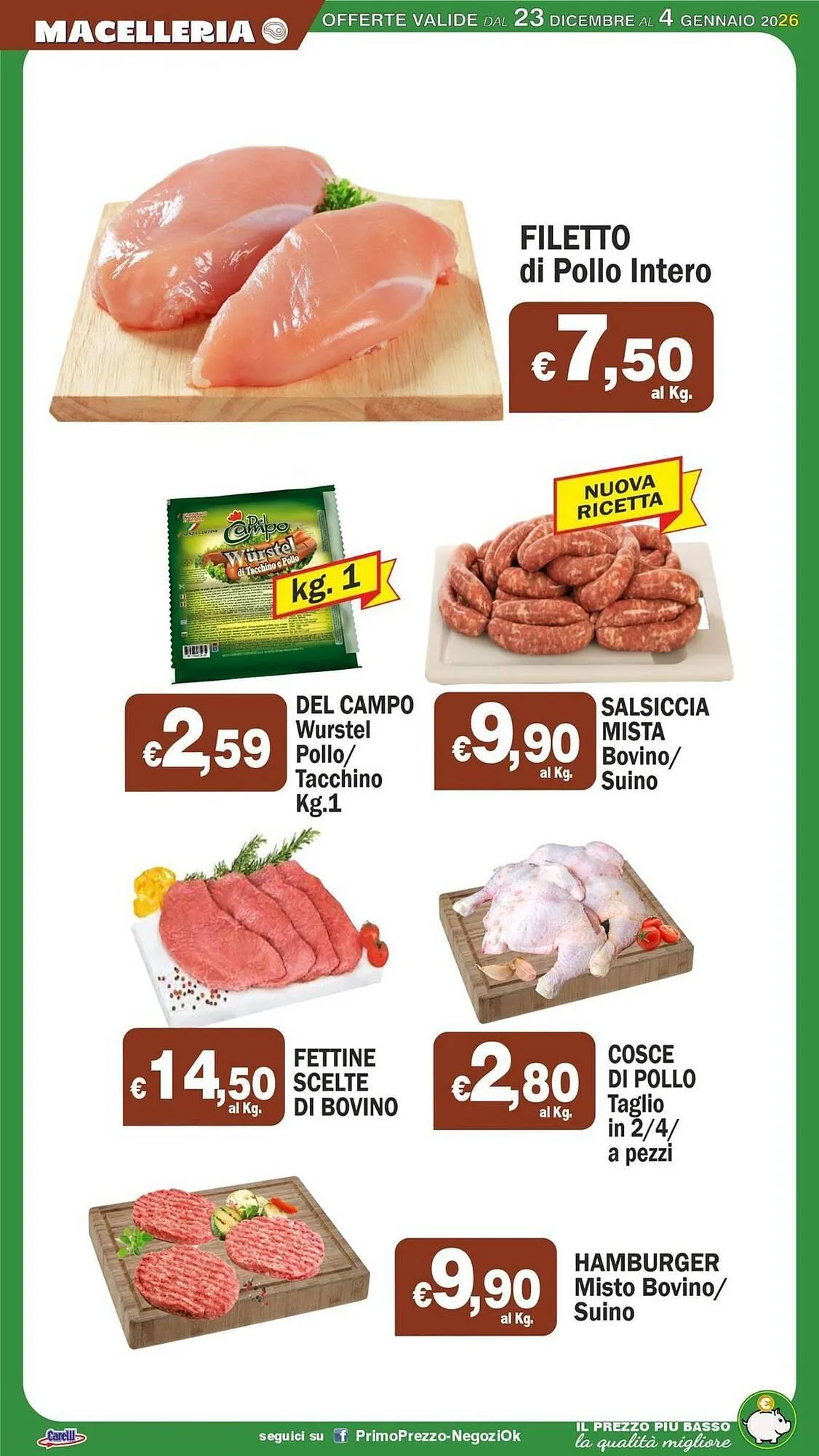 Volantino Primo Prezzo da 23 dicembre a 4 gennaio di 2026 - Pagina del volantino 24