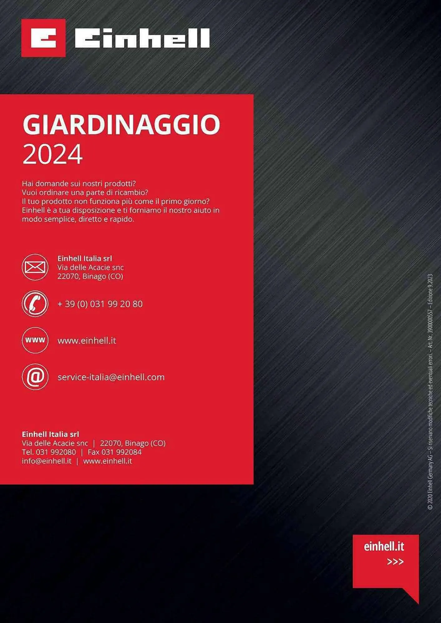Volantino Einhell da 21 settembre a 31 gennaio di 2024 - Pagina del volantino 68
