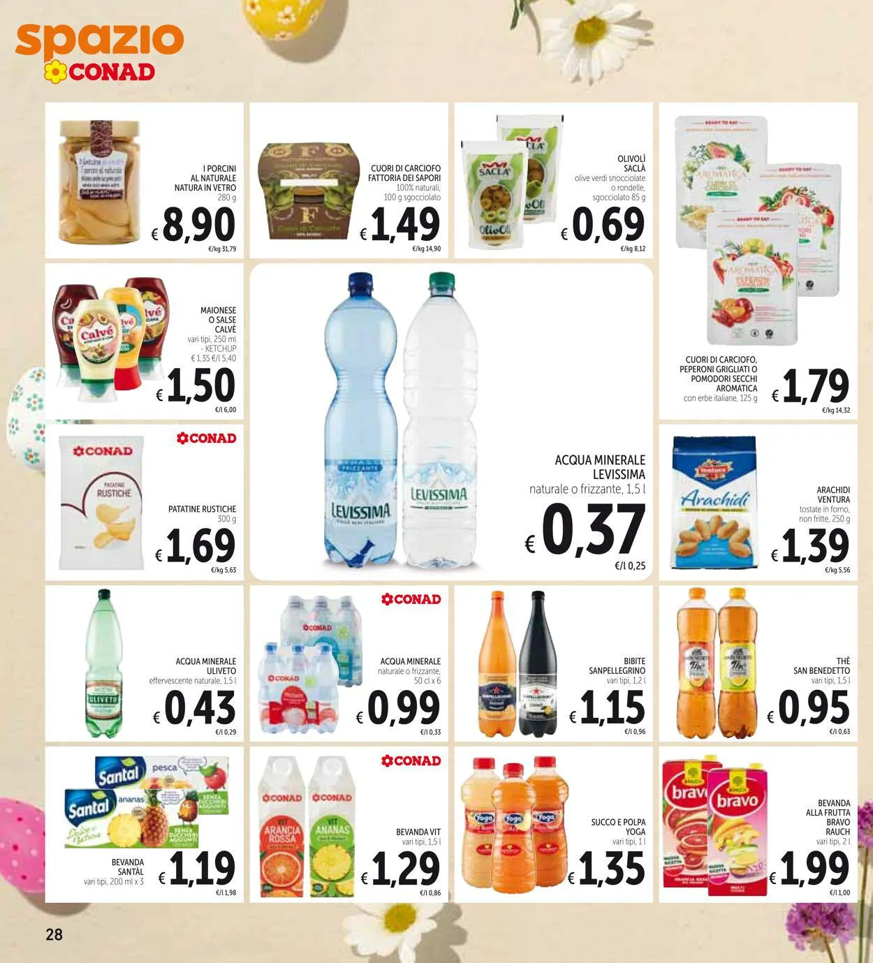 Conad - Spazio - Napoli Volantino attuale da 20 marzo a 30 marzo di 2024 - Pagina del volantino 28