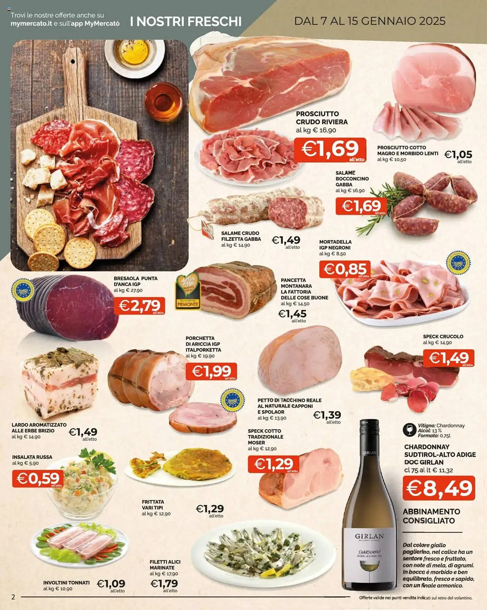 Volantino Mercatò Extra da 7 gennaio a 19 gennaio di 2025 - Pagina del volantino 2