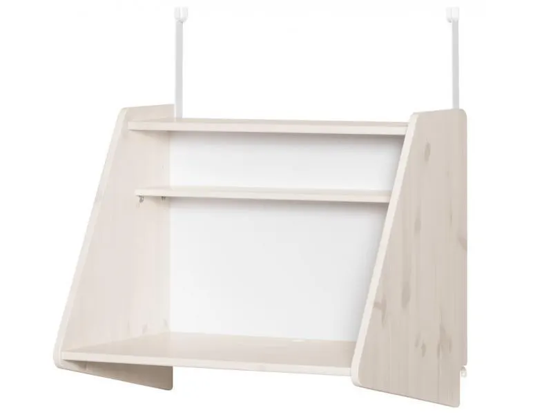 Scrivania " Click on" con ripiano e foro passacavo . Perfetto per i letti sopraelevati Classic