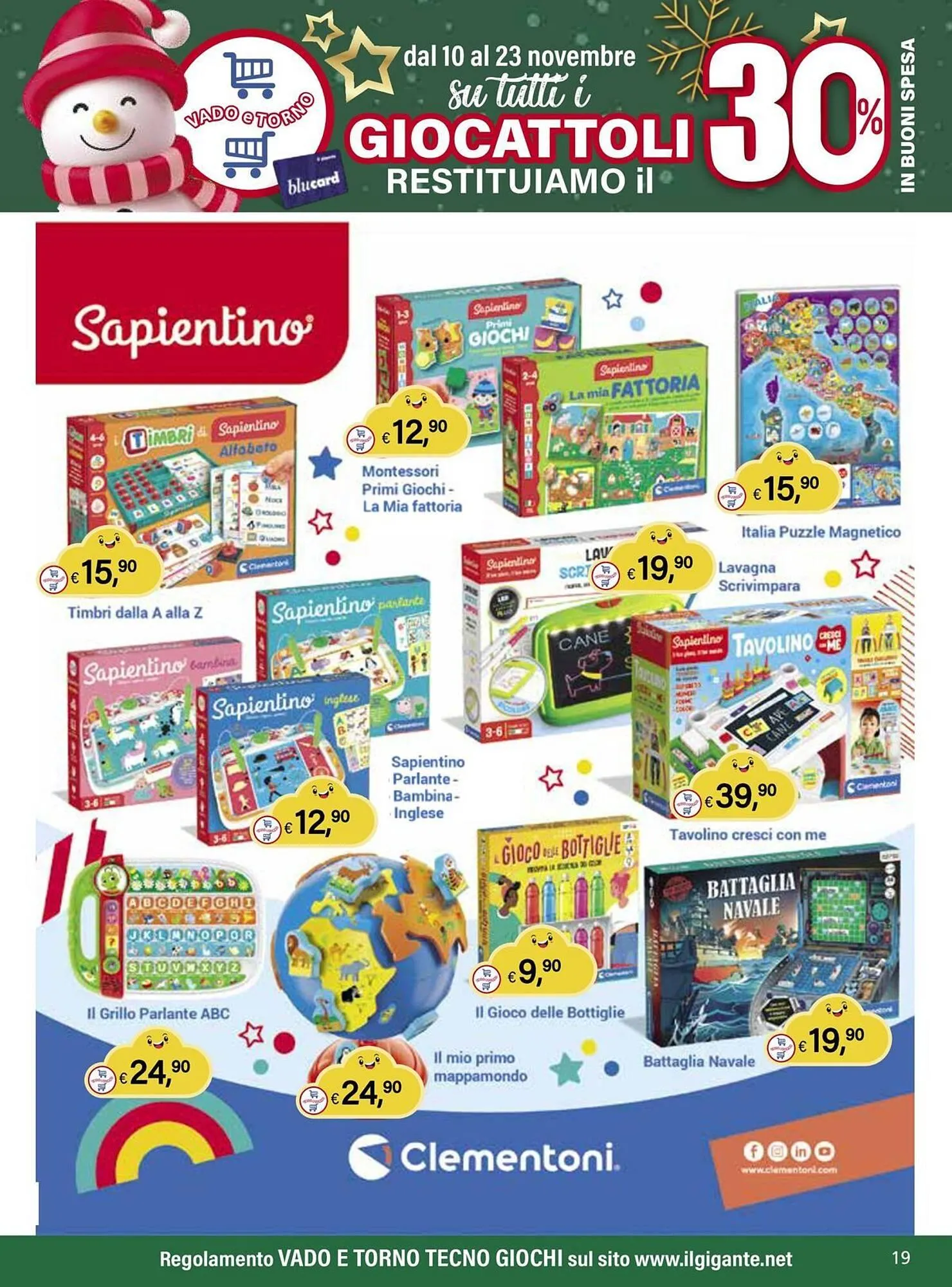 Volantino Il Gigante da 10 novembre a 23 novembre di 2025 - Pagina del volantino 19