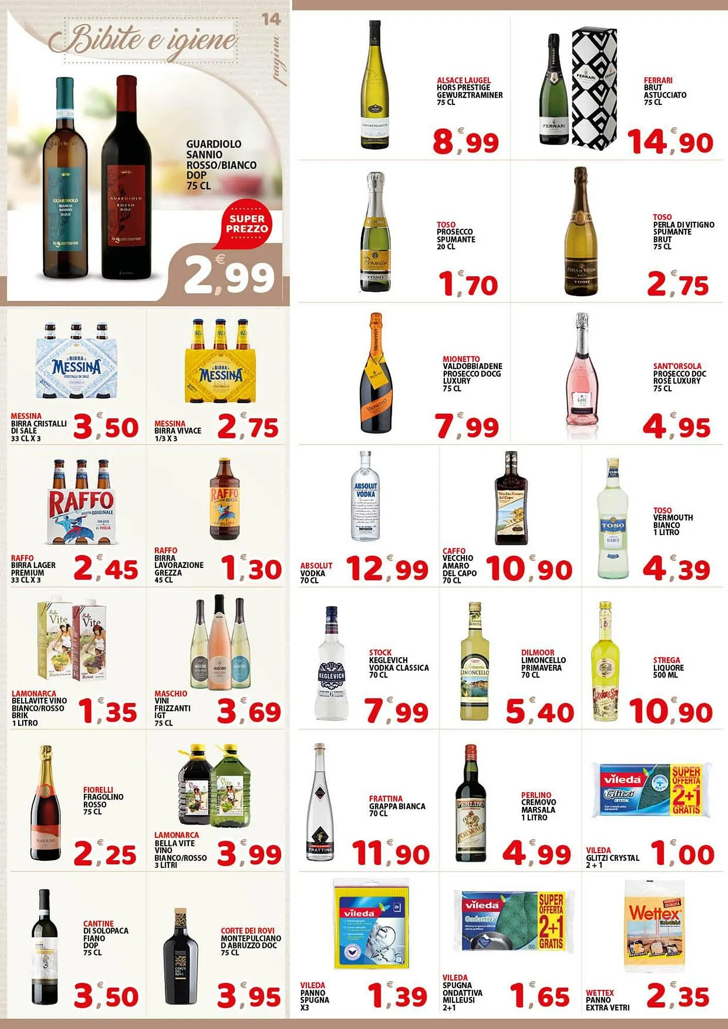 Volantino Premium Supermercati da 16 ottobre a 29 ottobre di 2025 - Pagina del volantino 14