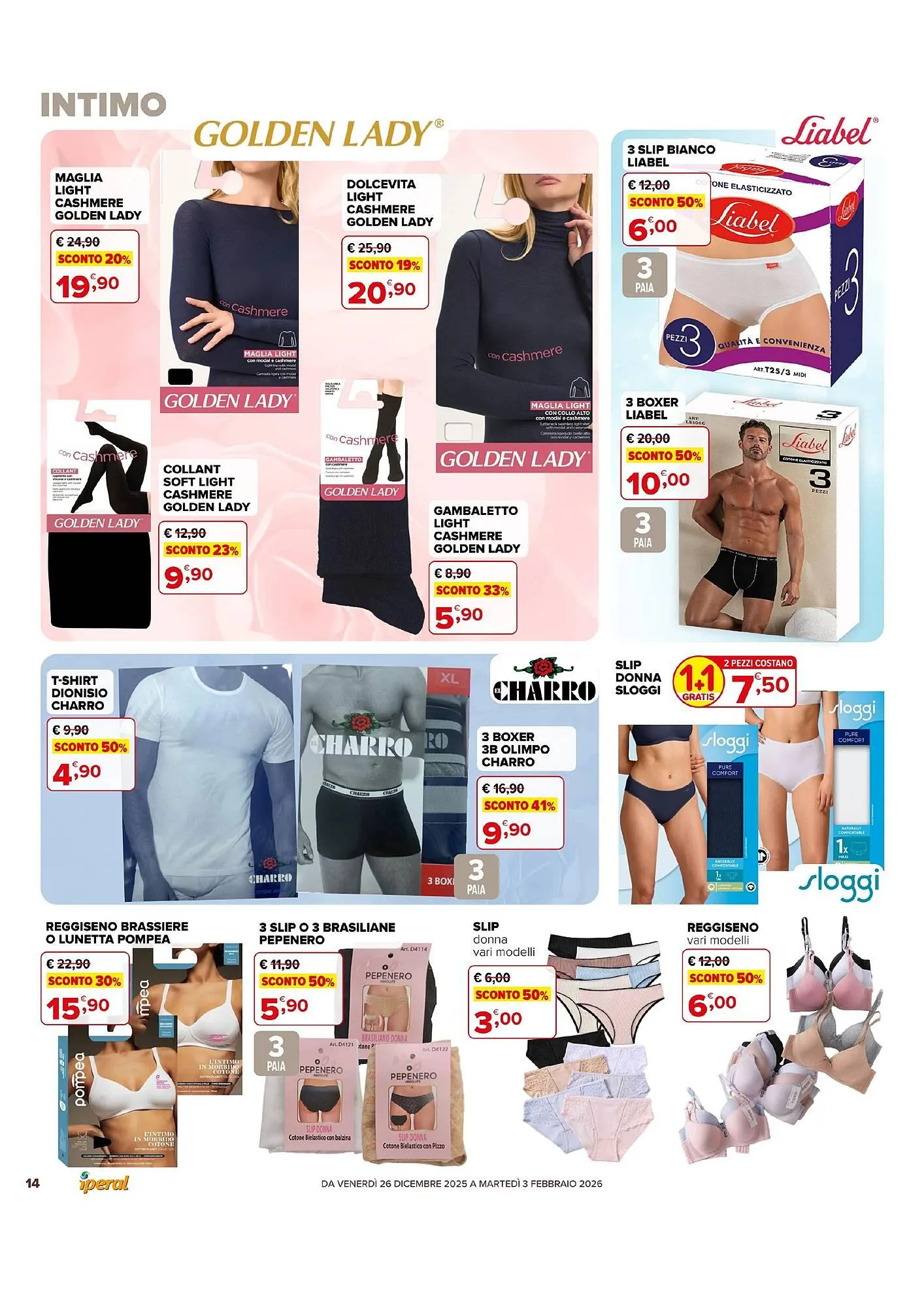 Volantino Iperal da 26 dicembre a 3 febbraio di 2026 - Pagina del volantino 14