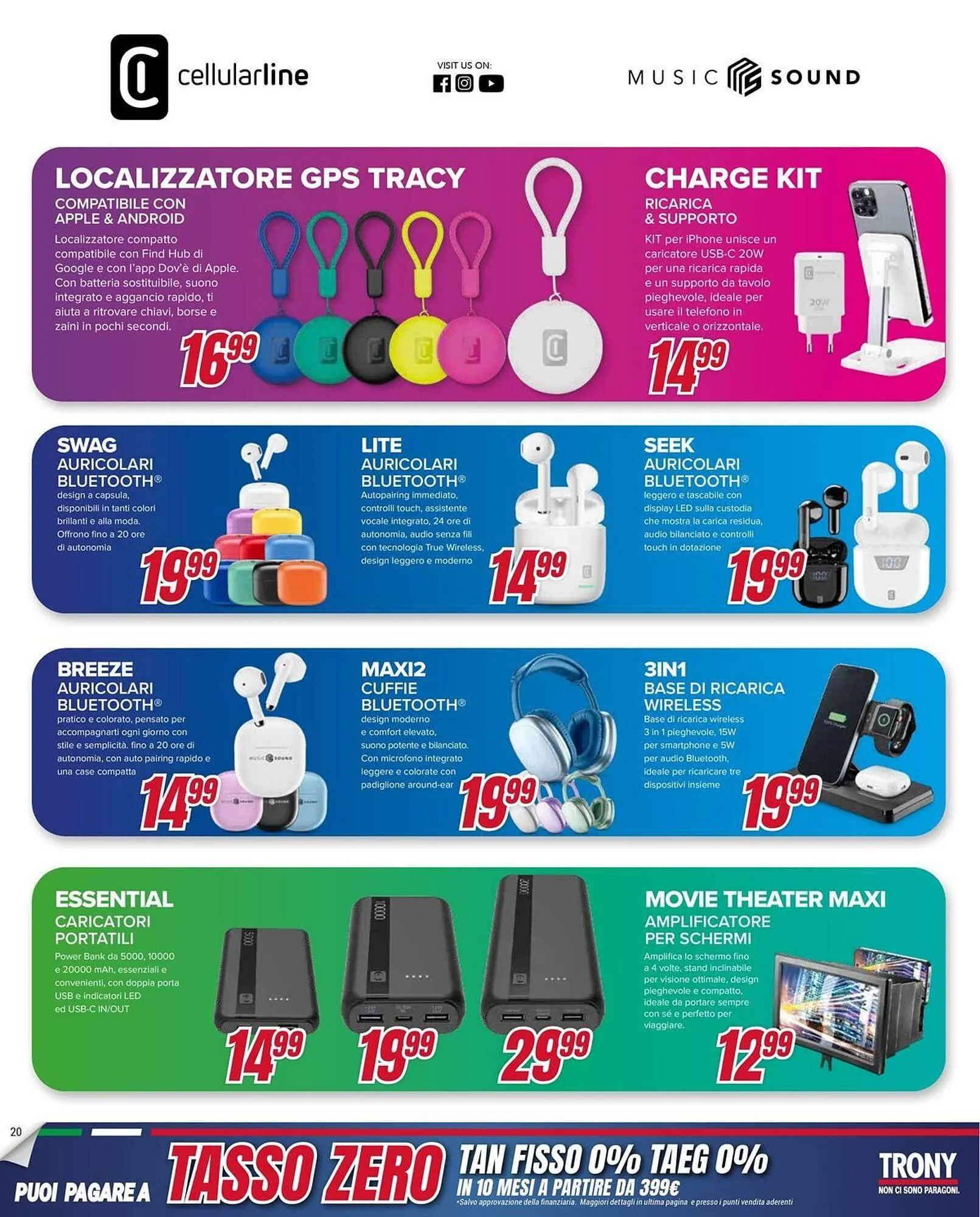 Volantino Trony da 15 gennaio a 4 febbraio di 2026 - Pagina del volantino 20