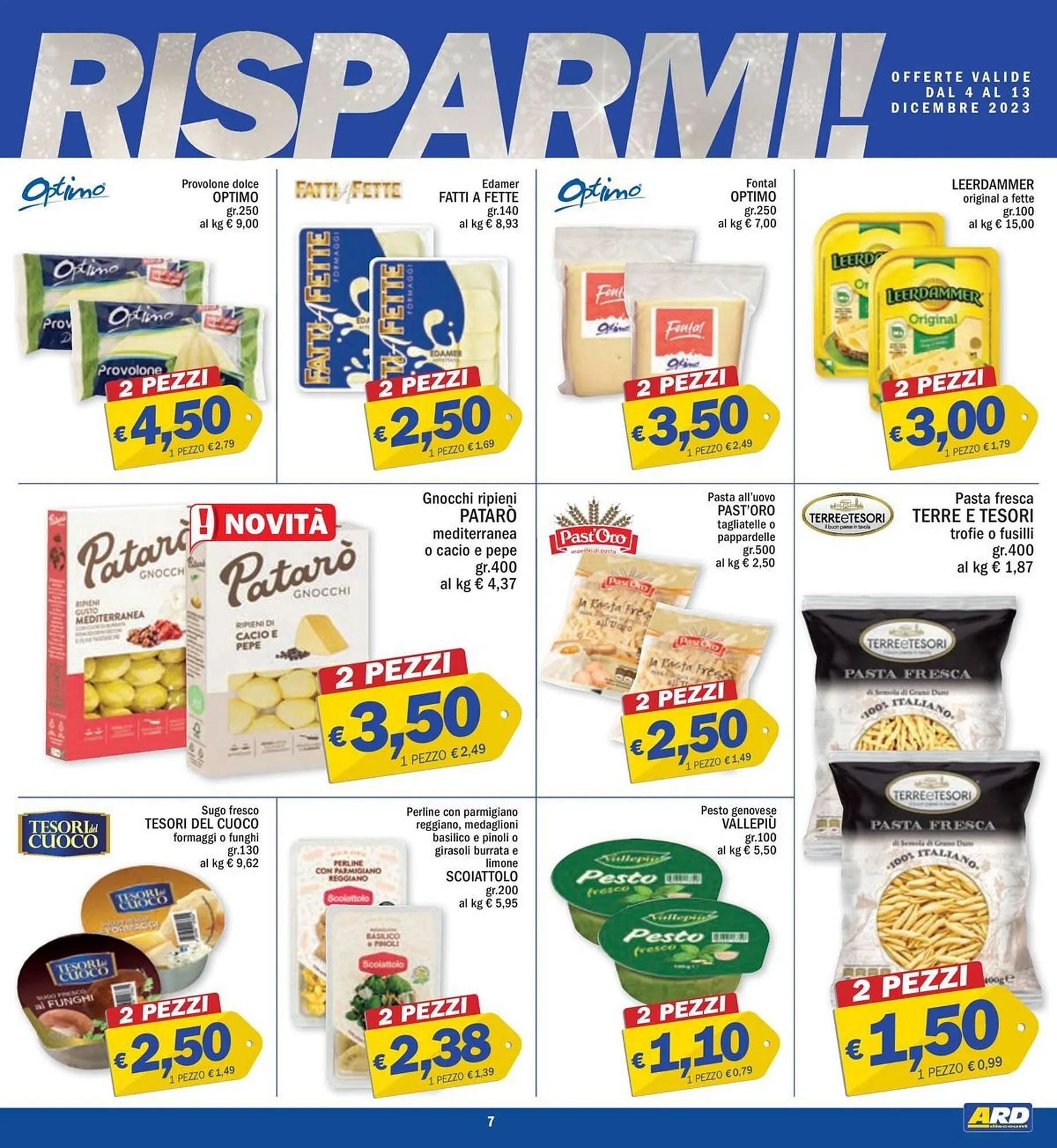 Volantino Ard Discount da 4 dicembre a 13 dicembre di 2023 - Pagina del volantino 7