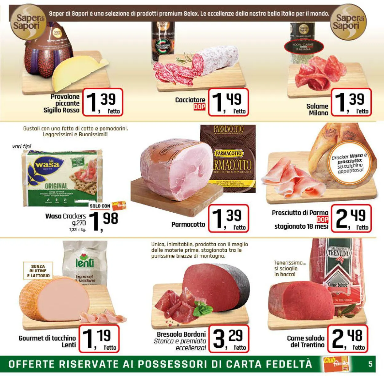 Famila Volantino attuale da 14 settembre a 23 settembre di 2023 - Pagina del volantino 5