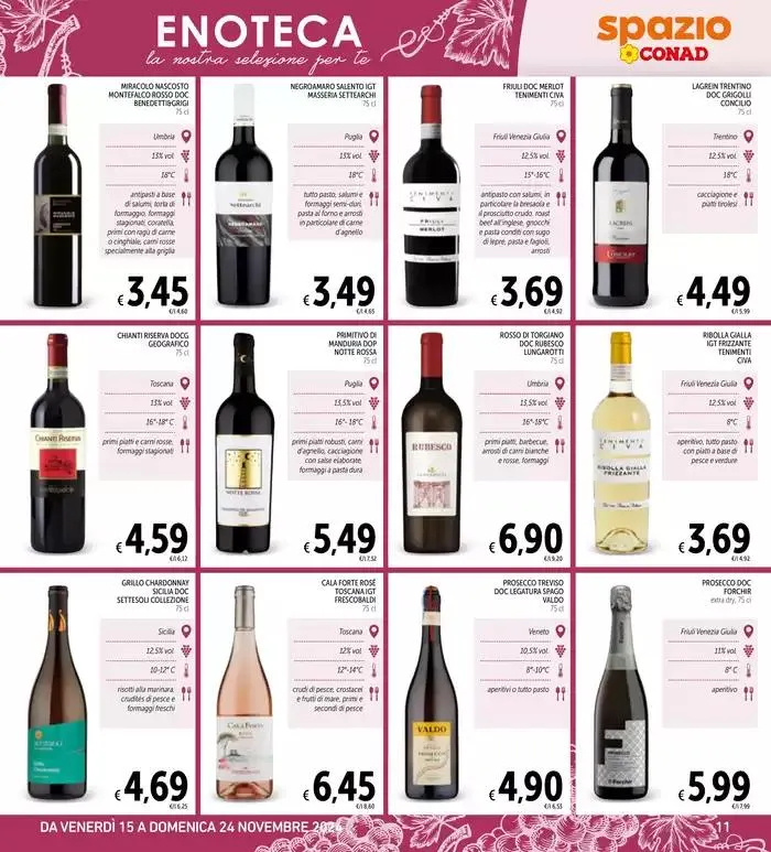 Sottocosto da 15 novembre a 24 novembre di 2024 - Pagina del volantino 11