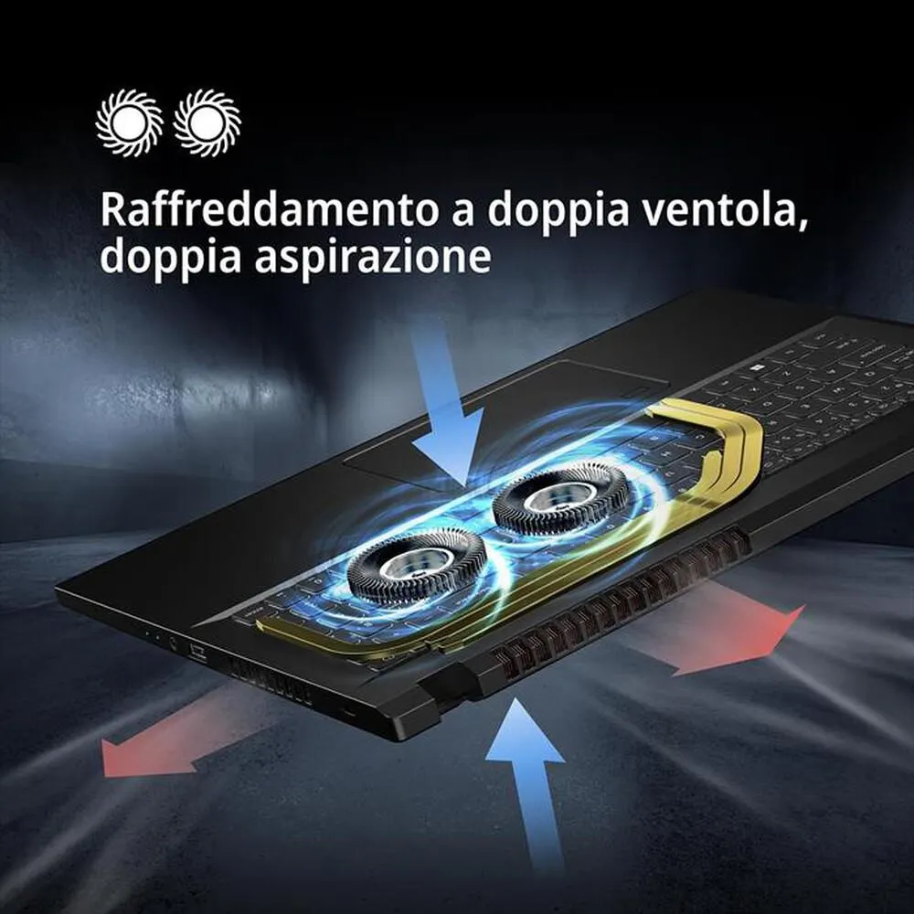 ACER - NOTEBOOK GAMING NITRO V 15 ANV15-51-98RX 15.6"-Nero