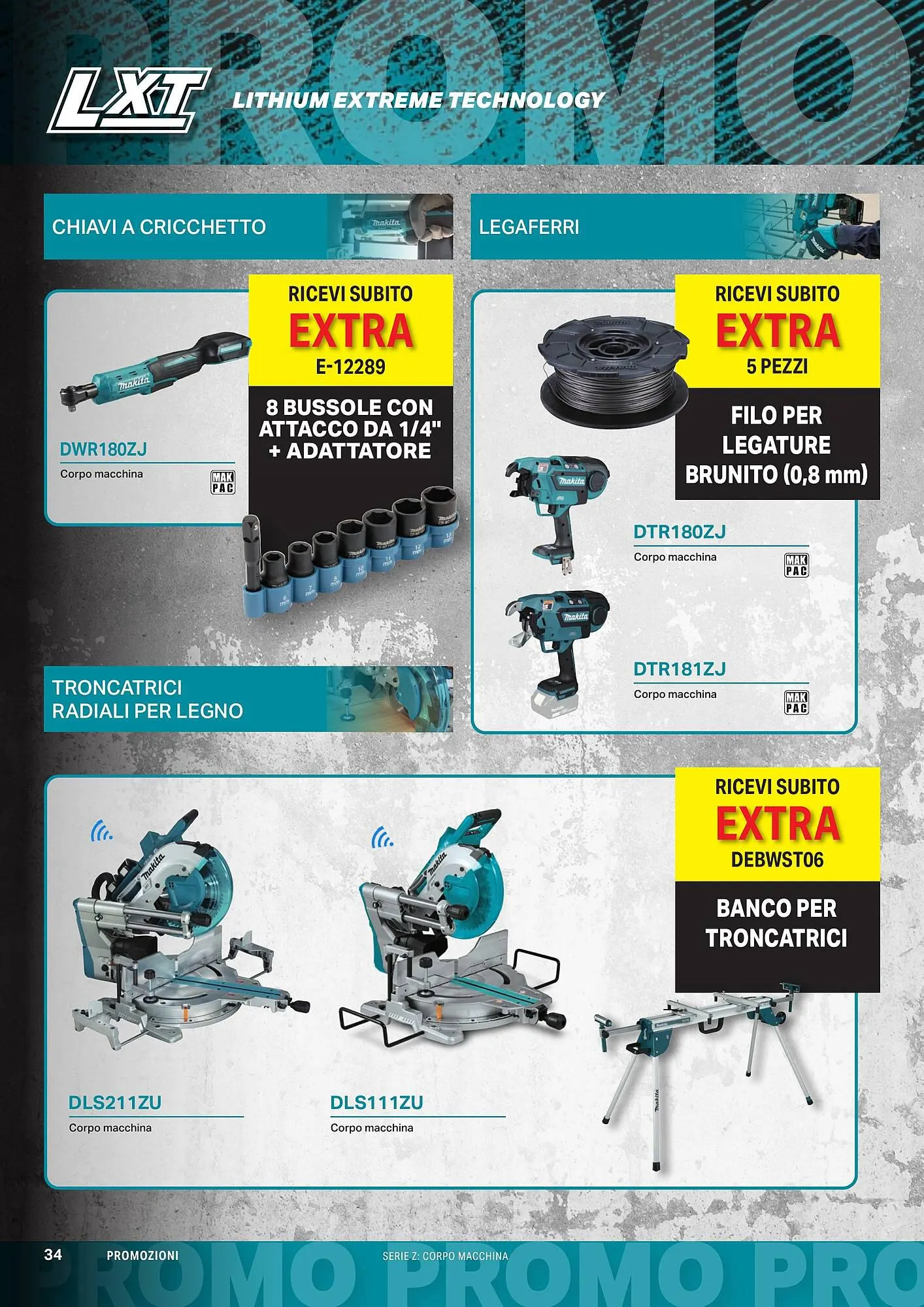 Volantino Makita da 1 aprile a 1 ottobre di 2024 - Pagina del volantino 36