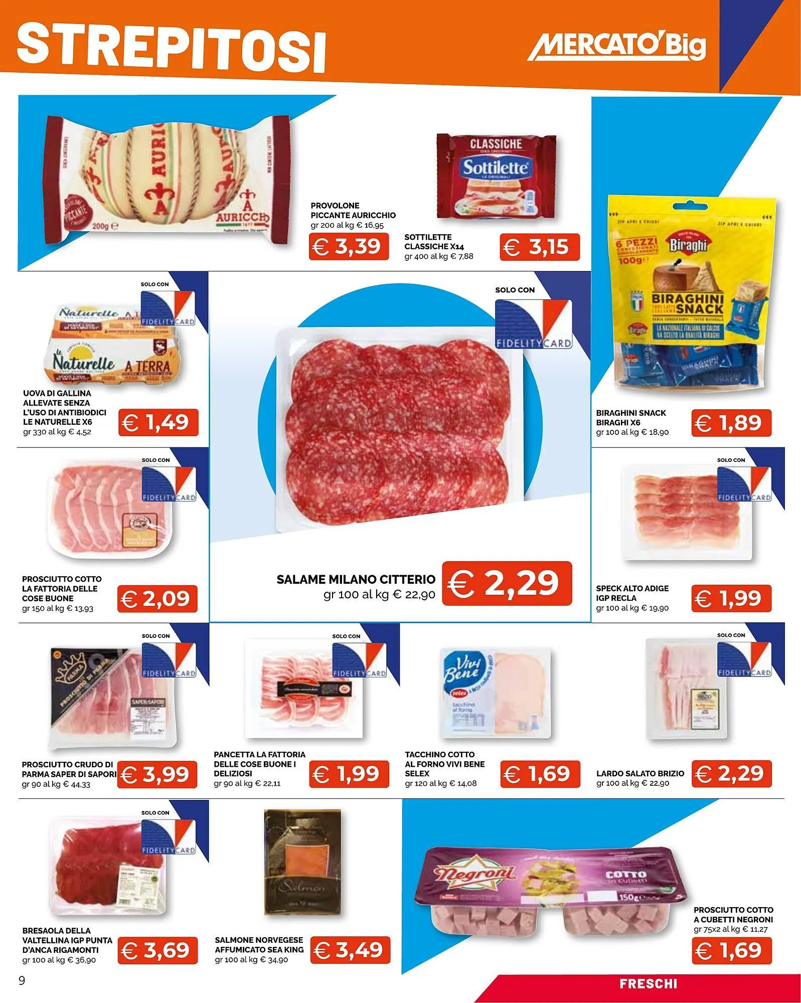 Volantino Mercatò Big da 30 giugno a 9 luglio di 2025 - Pagina del volantino 9