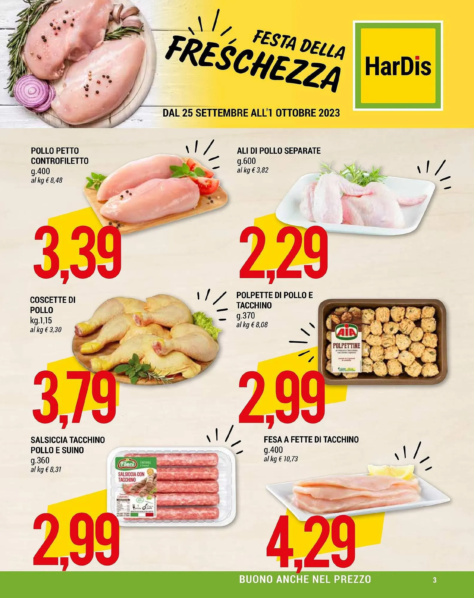 Volantino Hardis da 25 settembre a 1 ottobre di 2023 - Pagina del volantino 3