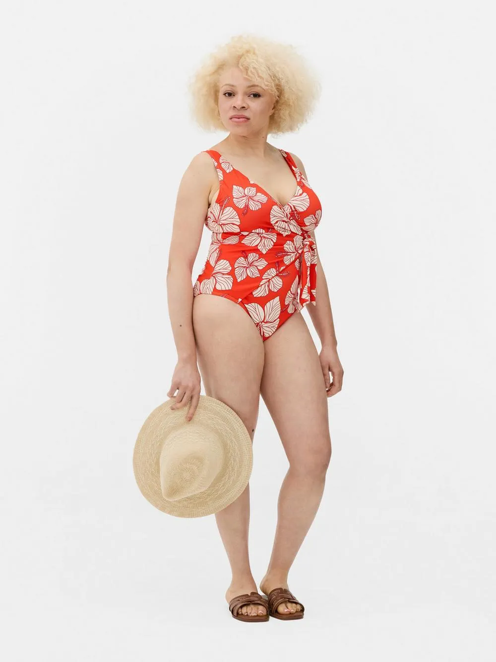 Costume da bagno modellante incrociato