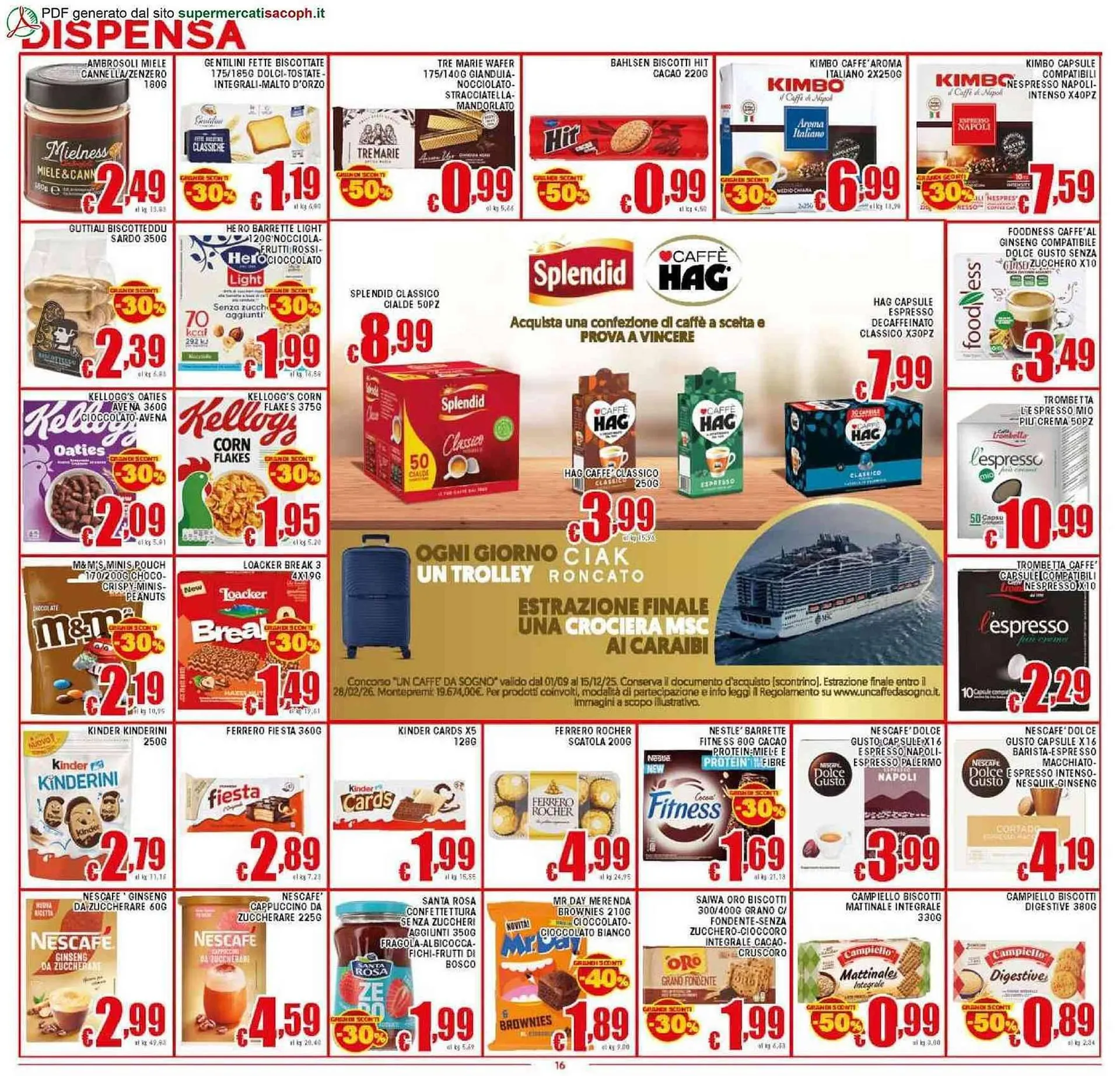 Volantino Sacoph da 7 novembre a 17 novembre di 2025 - Pagina del volantino 16