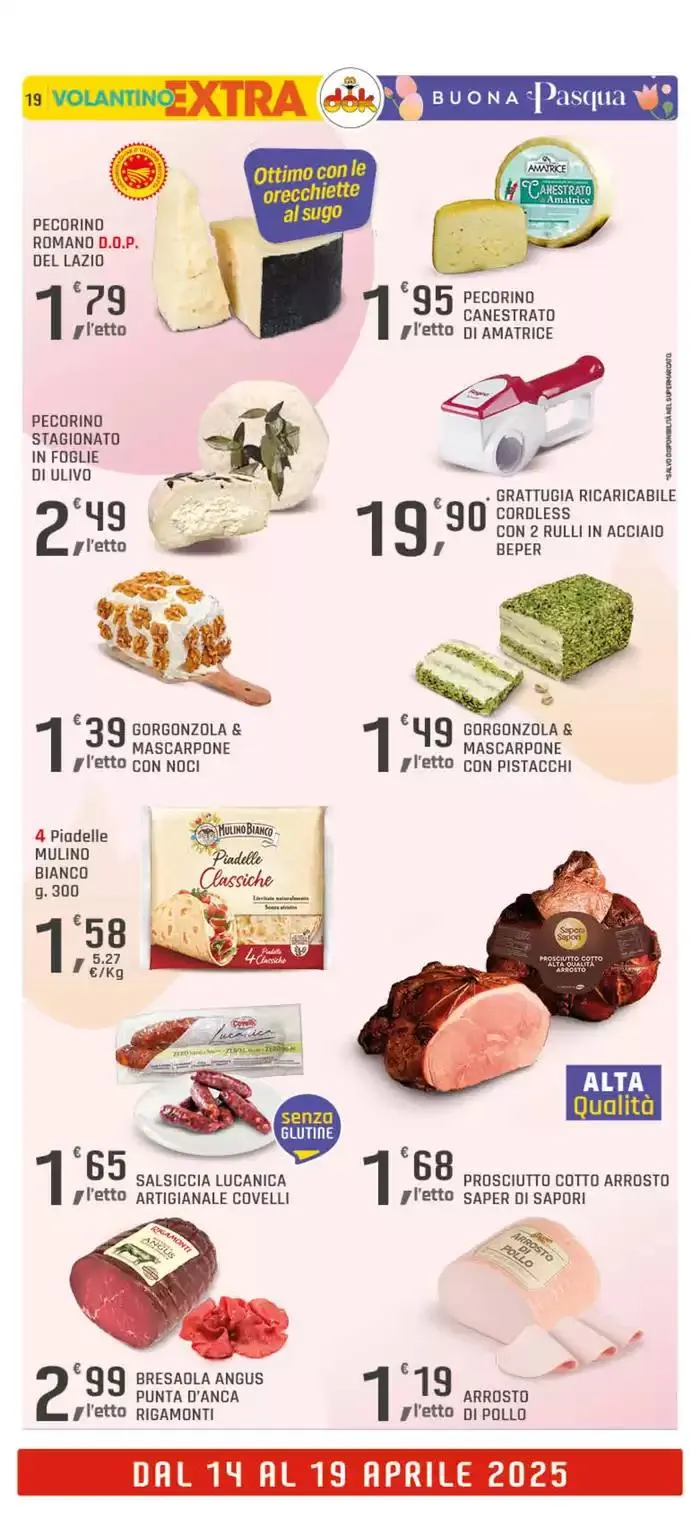 Buona Pasqua da 10 aprile a 19 aprile di 2025 - Pagina del volantino 19