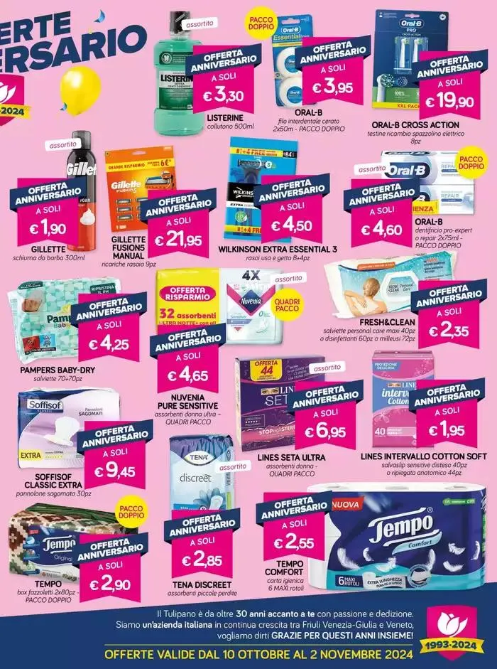 Offerte anniversario da 11 ottobre a 2 novembre di 2024 - Pagina del volantino 3
