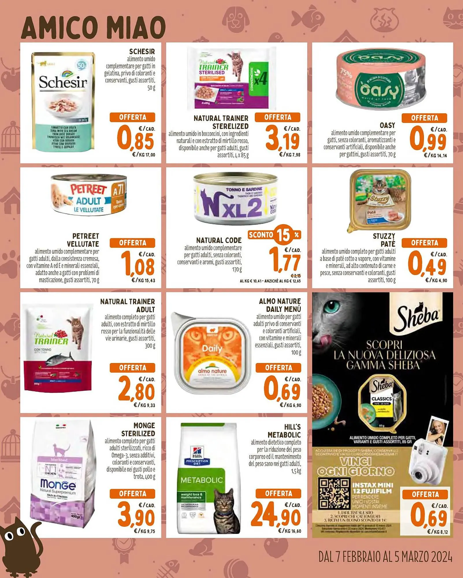 Volantino Pet Store Conad da 7 febbraio a 5 marzo di 2024 - Pagina del volantino 4