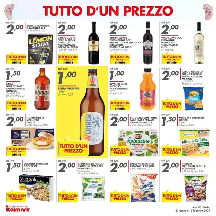 Tutto d'un prezzo da 22 gennaio a 5 febbraio di 2025 - Pagina del volantino 6