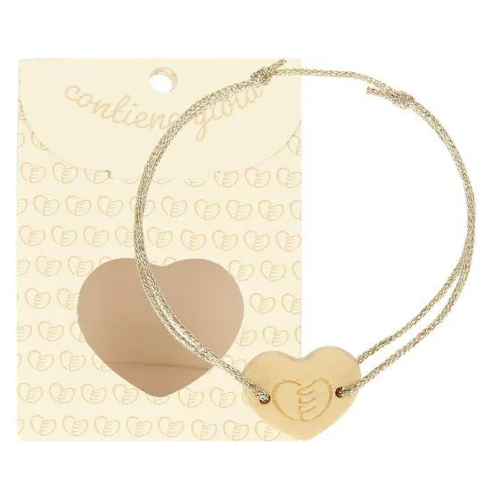 Cerimonia Solidale - scatolina avorio con Filo d'Amore