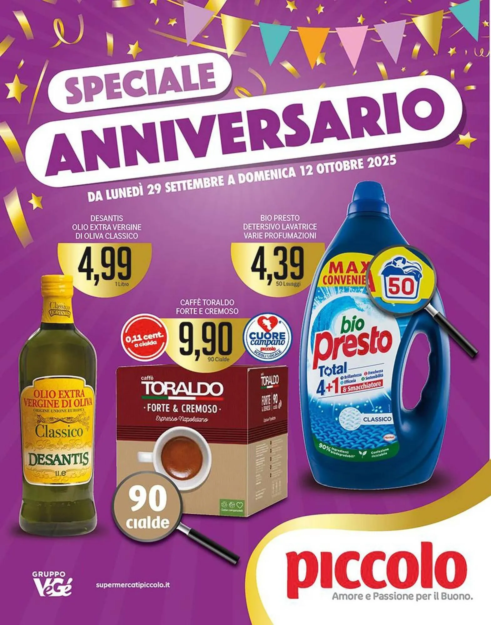 Volantino Supermercati Visotto da 8 ottobre a 12 ottobre di 2025 - Pagina del volantino 1