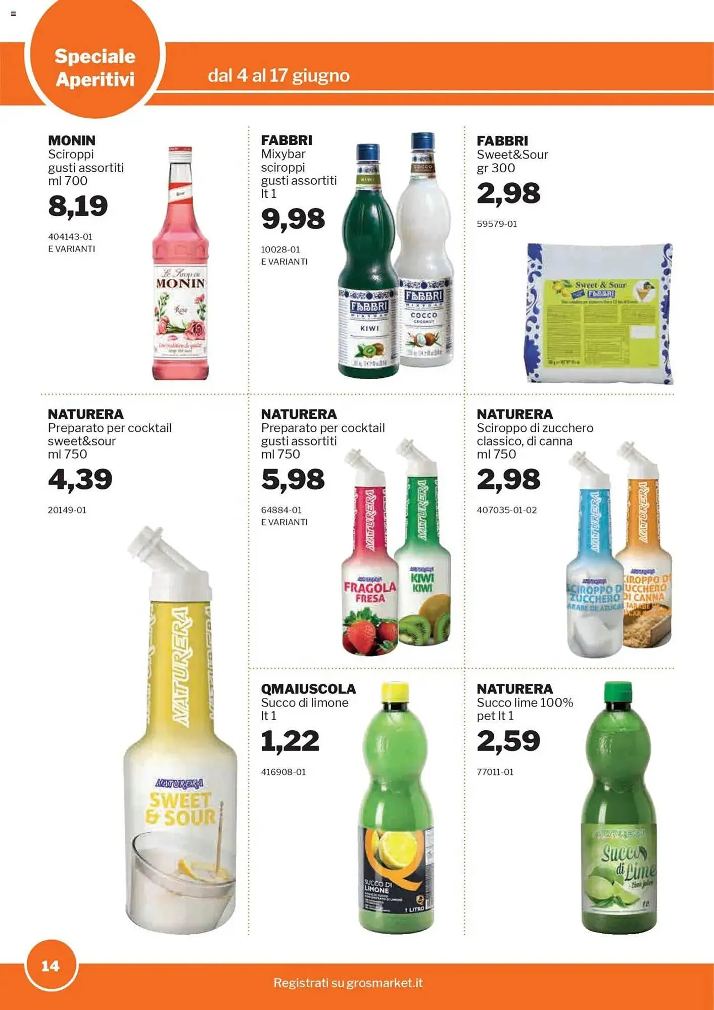 Volantino GrosMarket da 4 giugno a 17 giugno di 2025 - Pagina del volantino 14