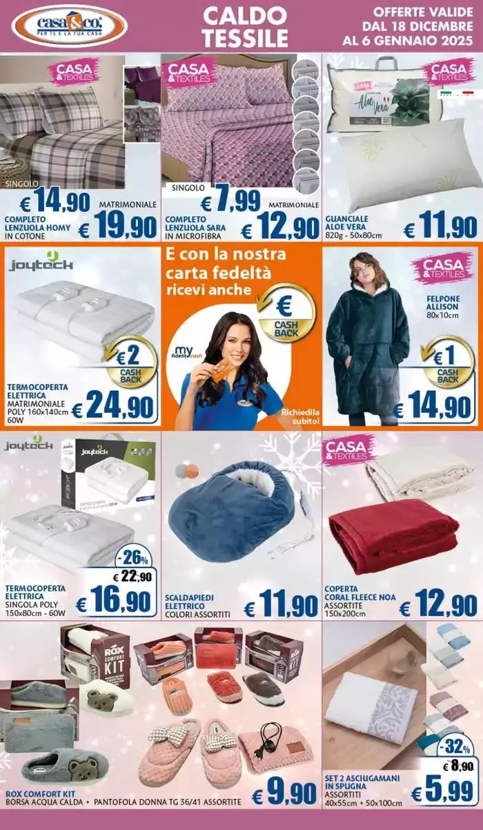 Per te e la tua casa da 18 dicembre a 6 gennaio di 2025 - Pagina del volantino 9