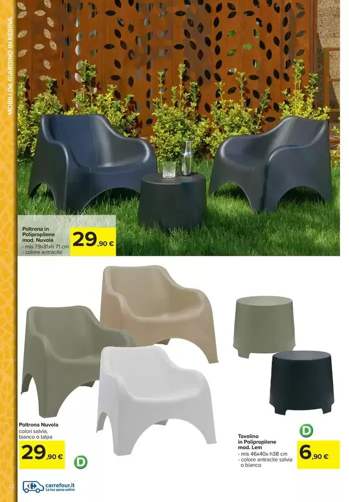 Stile e comfort all'aperto da 1 aprile a 30 aprile di 2025 - Pagina del volantino 22