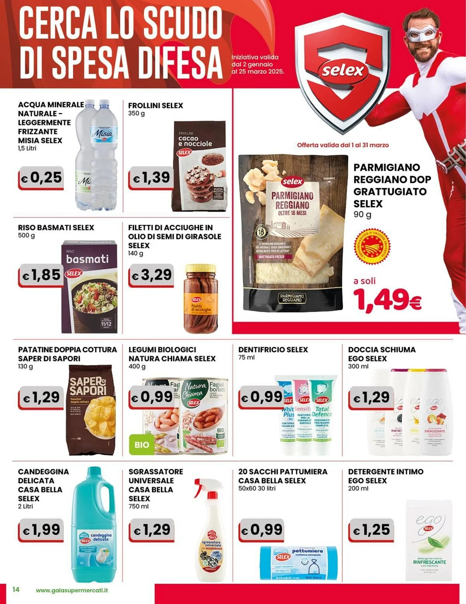 Volantino Gala Supermercati da 12 marzo a 25 marzo di 2025 - Pagina del volantino 14