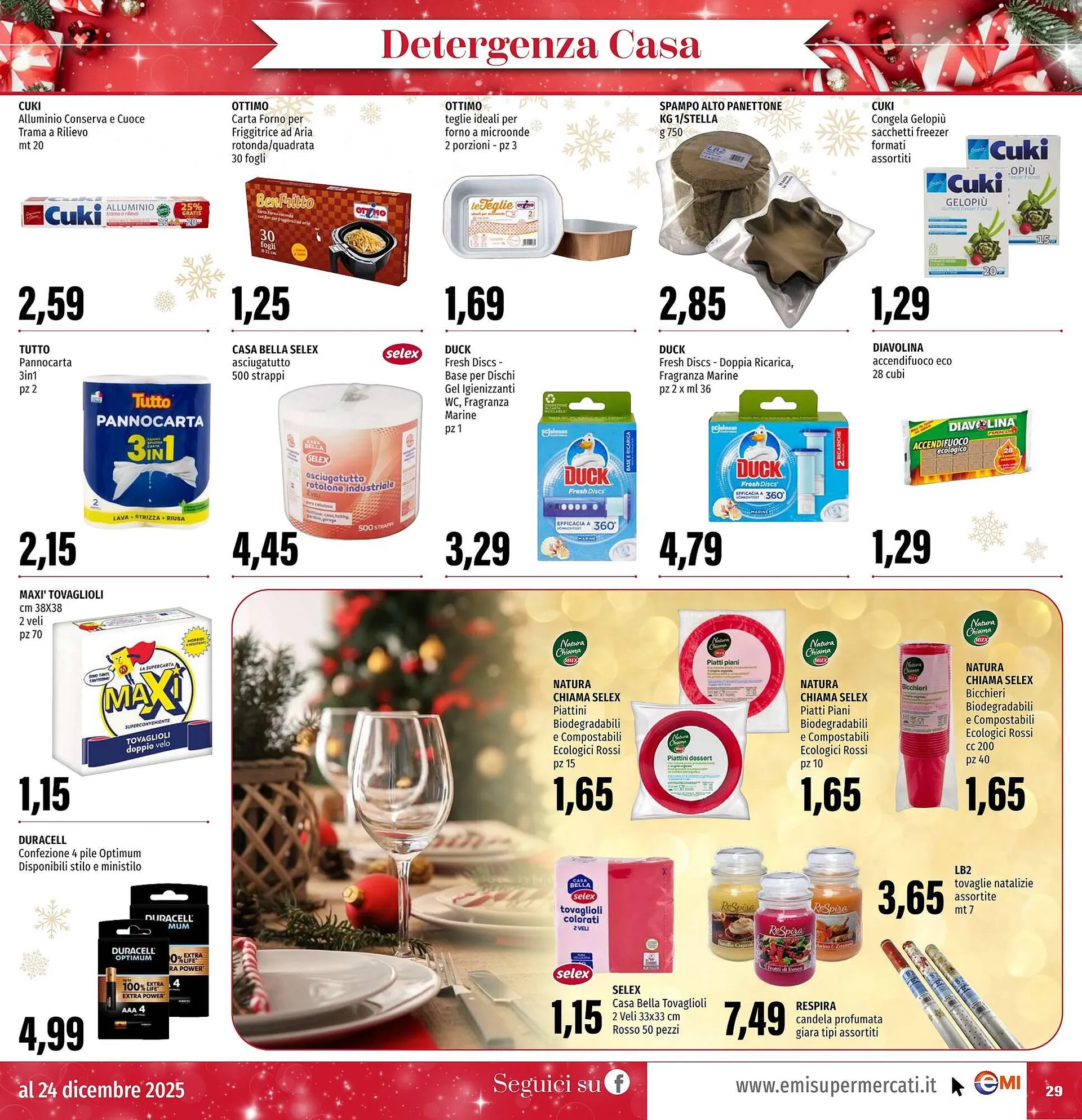 Volantino Emi Supermercati da 11 dicembre a 24 dicembre di 2025 - Pagina del volantino 29