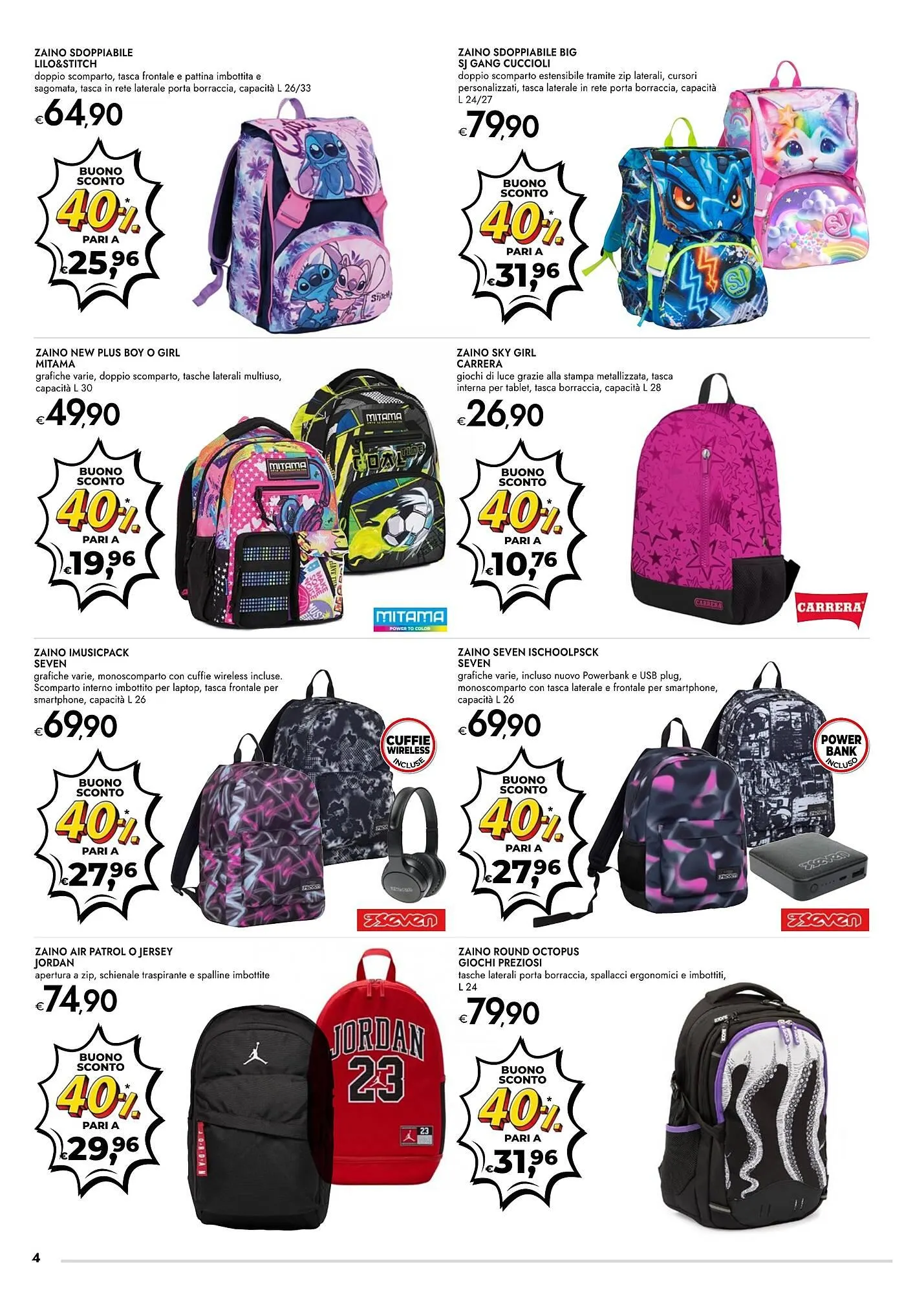 volantino Bennet da 31 agosto a 17 settembre di 2025 - Pagina del volantino 4