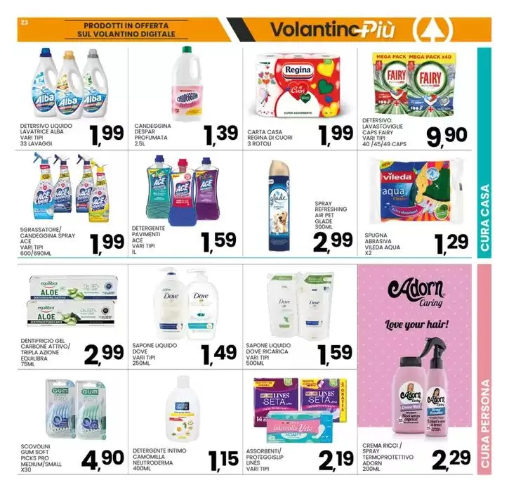 Il valore della convenienza da 8 maggio a 18 maggio di 2025 - Pagina del volantino 23
